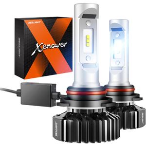 SEALIGHT 9006/HB4 Fog Bulbs or 9006 Fog Light, 30,000LM Super Bright 9006 Powersport Bulbs, 9006 White Light, Powersport Fog Light, Plug-and-Play, Pack of 2