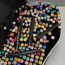 262 Colors Markers - Dual Tip Permanent Art Markers Set for Coloring Drawing Painting, Fine and Chisel Tip Based Pens with Carrying Case for Adult Artists