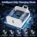 Magnetic Charger for iPhone 17,[Apple MFi Certified]15W Fast Wireless Magnetic Charging Pad,Apple MagSafe Charger with USB C Wall Charging Block for iPhone 17Pro Max/17e/Air/16/15/14/13/AirPods3/2/Pro