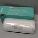 Crib Mattress Protector Sheets Fitted Waterproof Crib Mattress Pad Cover, Noiseless & Machine Wash 100% Absorbent Crib/Toddler Mattress Protector Sheet Quilted, White, 52" x 28"