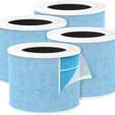 4-Pack AP01 Replacement Filter Compatible with Momcozy AP01 Nursery Air Purifier, 4-in-1 Air Filter