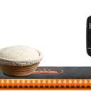 Sourdough Heating Mat, 59-140F Adjustable Thermostat Dough Riser Heating Mat - XL Sourdough Starter Mat, Fermentation Heating Pad (10" x 21") - Warming Proofing Mat for Sourdough