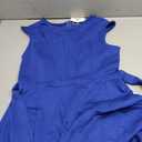 ANRABESS Women Cap Sleeve Cocktail Party Semi Formal Midi Dress 2026 Summer Spring A-Line Swing Wedding Guest Vintage Dresses Royal Blue Large