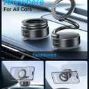 Phone Holders for Your car, Compatible with MagSafe360 Nano Gel Vacuum Magnetic Phone Holderfor iPhone 17 16 Pro Max 15 14 13 12 Plus & Androidfor Your Car/Gym/Mirror/Smooth Surface