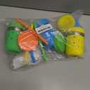 Elk and Friends 14oz Stainless Steel Kids + Toddler Drinking Cups | The Original Mason Jar with Sleeves + Lids | Silicone Straws | Smoothies | Storage Jar | Spill Resistant | Dishwasher Safe | 4 Pack (Green/Orange/Yellow/Blue)