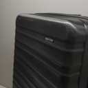 Amazon Basics 30" Hardside Large Checked Luggage, Hardshell Suitcase With Four Multi-directional Wheels, Expandable For Up to 15% More Space, Scratch-Resistant Shell, Black