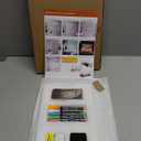 Acrylic Note Board Refrigerator Dry Erase Board Magnetic Clear 15x11 Includes 4 Dry Erase Markers