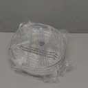 Basics Lazy Susan Turntable Organizer, 9" Diameter, 2 Tier, Clear