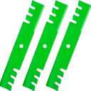 Youxmoto 48 inch Mower Blades Fit for Hustler 795757, for John Deere AM104489, for Bad Boy 038-3000-00 038-4820-00, 038-5350-00, for Bunton PC1255 PL4055, for Scag 481706 482461 482877 with 48" Deck