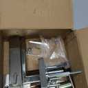 NEWBANG Keyed Entry Lever Lock for Exterior and Front Door Heavy Duty Lever Door Lock Handle Satin Nickel Finish (1 Pack)