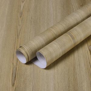 2 x Wood Contact Paper Light Wood Grain Wallpaper Peel and Stick Wallpaper Removable15.7x472.5Self Adhesive Plank Wallpapr for Cabinet Shelf Home Decoration Wallpapr Oak Paper Liner