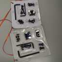 DUMOS 26 Inch Counter Height Bar Stools Set of 2, Modern Faux Leather High Barstools with Back and Metal Leg, Bar Chairs for Kitchen lsland, Elegant Brown