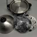 Elite Gourmet EGC-508 Rapid Egg Cooker, 7 Easy-To-Peel, Hard, Medium, Soft Boiled Eggs, Poacher, Omelet Maker, Auto Shut-Off, Alarm, 16-Recipe Booklet, Stainless Steel