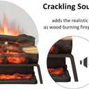 LegendFlame 23" W Free Standing Electric Fireplace Log Set (EF290), Fireplace Insert, Heater 750W/1500W, Crackling Sound, Remote Control
