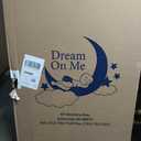 Dream On Me Holly 3 Mini/Portable Crib Mattress, Greenguard Gold & JPMA Certified, Fits Portable & Mini Cribs, Lightweight Fiber Core, Waterproof Vinyl Cover (38"x24"x3")