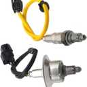 2PCS Car 36531-5K8-004 36532-5AA-A51 Up&Downstream Oxygen Lambda Sensor, Compatible For Civic, Compatible For CR-V 1.5L Turbo 2016-2020 250-25137