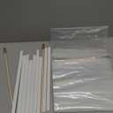 Coitak 5 Pieces Cupcake Stand Set, 2 Pieces 3 Tier Cupcake Stands with 3 Pieces Appetizer Trays, Dessert Tower Tray for Tea Party