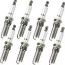 Iridium Spark Plugs 8 Pack 91418 Fits for 2014-2023 Chevy Silverado 1500 5.3 Tahoe Corvette Suburban & GMC Sierra 1500 Yukon, Yukon XL & Cadillac Escalade ESV Replaces 12622441, 41-114, ILTR5E11