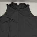 Women's Clergy Sleeveless T-Shirt Tab Collar Clergy Minister Priest Outfit Priest Costume Shirt Tops (XX-Large, Black)