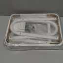 Tier Metal Rolling Cart with Lockable Wheels, Black Three Tiered Utility Storage Organizer Carts on Wheels for Bathroom, Kitchen, Laundry, Garage, Office, Craft, Art, Baby, Diaper Caddy, Snack, Book