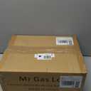 MrGas Log Gas Fireplace Logs, Ceramic Logs for Fireplace and Fire Pit, Simulated Fake firewood (6pack-Birch Wood)