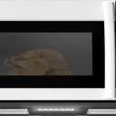 BLACK+DECKER Over the Range Microwave Oven with Vent and One-Touch Auto Cooking, 1.7 cu. ft. OTR Over Stove Microwave, White, 1000 Watts, EM044K6CF-WH