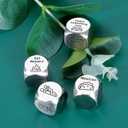 2 x 4PCS Sex Toy Sex Dice Game for Couple 10th Anniversary Steel Gift for Women Men Fathers Day Presents for Him Men Valentines Gifts for Boyfriend Girlfriend Husband Birthday Gifts from Wife Christmas