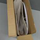 Lampshades Set of 2, Lamp Shades for Table Lamps Floor Lamps Rustic Brown Drum Lampshade- 11.6" Top x 12.6" Bottom x 9.5"High Natural Burlap (11.6X12.6X9.5 with Holders)