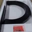 Tribesigns Mirrored Console Table, 39 Modern Entryway Table with C-Shaped Base, Glass Hallway Sofa Tables for Living Room & Entrance, Silver