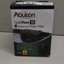 Aqueon QuietFlow 10 E Internal Aquarium Fish Tank Power Filter, Small, For Up To 10 Gallon Fish Tanks