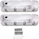 Fabricated Aluminum Tall Valve Covers Compatible for Big Block Chevy BBC 396 427 454 502