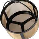 TURLEE Reusable Coffee Filter for KDuo Hot & Iced(Gen 2) KDuo Essentials and Brewers 812 Cup Coffee Makers Gold Mesh Coffee Filter Basket