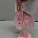 Joliyoou Christmas Nutcracker Figures, 12 Inch Wooden Nutcracker Pink Fairy Queen Holding A Snowflake Wand, Xmas Nutcracker Mantel Ornaments Tabletop Centerpieces Festival Shelves Decorations