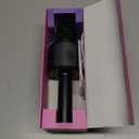 BONAOK Karaoke Microphone for Kids & Adults - Bluetooth Microphones Singing Mic with Disco Lights, Echo Effect, Built-in Speaker Portable Karaoke Player for Party Travel Gifts Q78 (Black)