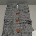 XMWEALTHY Unisex Infant Swaddle Blankets Soft Thick Fleece Knit Baby Girls Boys Stroller Wraps (Baby Grey1)