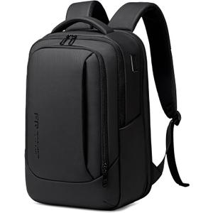 FENRUIEN Expandable Laptop Backpack for Men, 15.6 Inch USB Charging Work Backpack for Business/Commute/Travel, Medium