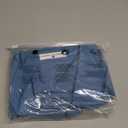 Mens Muscle Fit Dress Shirts Athletic Slim Fit Long Sleeve Stretch Casual Button Down Shirt (Large, Blue Grey)