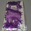 3 x ADLKGG Winter Wonderland Decorations, Frozen Birthday Party Backdrop, Blue Purple Snowflake Foil Fringe Curtain Tinsel Streamers Photo Booth Props for Christmas Baby Shower Home Decor, 3Pcs