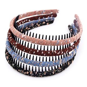 STHUAHE4PC Multicolor Protection Resin Teeth Comb Hair Hoop Hairband Headband Hair Accessories for female by Beauty hair (4 Colors)