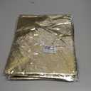 2 x 15Pcs 18X30 inch Gold Star Printed Clear Cellophane Gift Wrap Bags Basket Wrapping Plastic Large Cello Bags for Party Favors Treats Mug with 5" Twist Ties