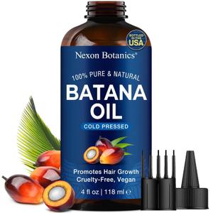 2 x Raw Batana Oil for Hair Growth 4 fl oz - 100% Pure, Natural, Cold-Pressed Oil for Hair, Skin, Face & Lashes - Aceite de Batana (EXP: 12/2027)