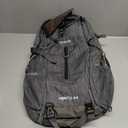 FENGDONG 40L Waterproof Lightweight Hiking,Camping,Travel Backpack for Men Women Gray