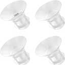 Flange Inserts 14mm for Medela,Spectra 24mm Shields/Flanges,Compatible with Momcozy M9/M5/M6/S12 Pro/S9 Pro Wearable Breast Pump,Reduce 24mm Nipple Tunnel Down to 14mm,4PCS