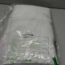 NICETOWN White 100% Blackout Lined Curtain, 2 Thick Layers Completely Blackout Window Treatment Thermal Insulated Drape for Kitchen/Bedroom (1 PC, 52 inches Width x 63 inches Length Each Panel)