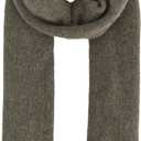 Everlane - Plush Alpaca Scarf (One Size, Mid Grey Heather/ Bone)
