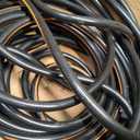Flexon Flextreme Pro 5/8" x 100ft Performance Rubber Garden Hose Heavy-Duty, Kink-Resistant, All-Weather Flexibility, Industrial-Grade Couplings, Durable Outdoor Watering Hose for Lawn & Garden