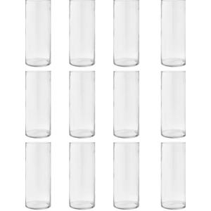 7 inch Cylinder vase, Set of 12