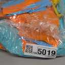 POOLSIDER Premium Double Slip and Slide Water Slide - 22.5 Ft 2-Lanes Blue & Orange Slip N Slide with 2 Bodyboards | Durable & Advanced Design - Heavy Duty Water Slides for Kids Backyard