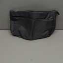 Vercord Expandable Nylon Handbag Purse Organizer Insert Liner Shaper Bag in Bag Dark Grey XLarge