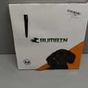 BUMBIN Tactical Dog Harness for Medium Dogs, No Pull, Reflective, Adjustable, Black, M(Neck:16-20", Chest:17-27")